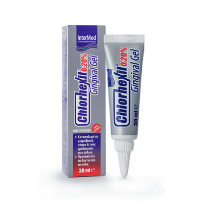 Intermed Chlorhexil Gingival Gel 0.20% – Στοματικό Gel για Ούλα | 30ml