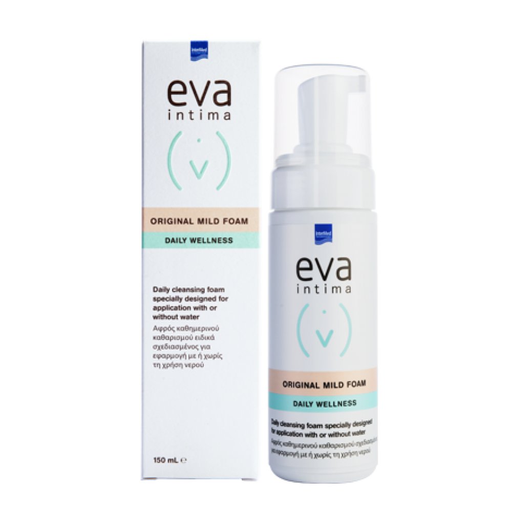 Eva Intima Original Mild Foam 150ml – Απαλός Αφρός Καθαρισμού Ευαίσθητης Περιοχής Χωρίς Ξέπλυμα Ειδικά Προϊόντα