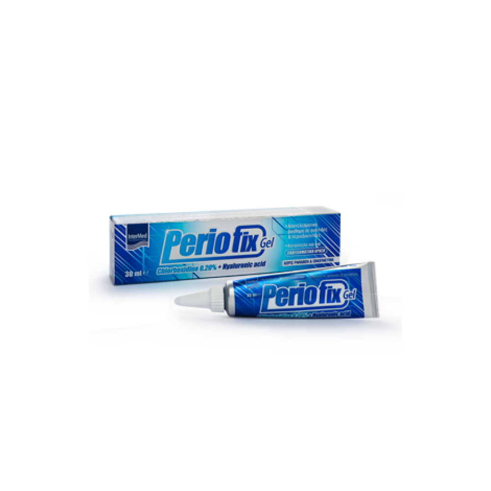 Intermed Periofix 0.20% Gel 30ml | Στοματικό Τζελ Χλωρεξιδίνης για Ουλίτιδα & Φλεγμονές Στοματική φροντίδα
