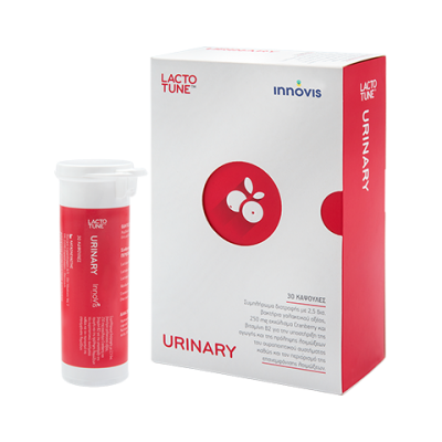 Lactotune Urinary 30 Κάψουλες – Προβιοτικό για την Υγεία του Ουροποιητικού Συστήματος & την Πρόληψη Ουρολοιμώξεων