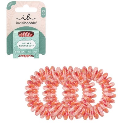 Invisibobble Original Earth Collection “Save It or Waste It” – Σπιράλ Λαστιχάκια Μαλλιών 3τμχ