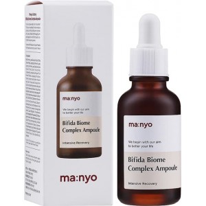 Manyo Factory Bifida Biome Ampoule 30ml – Αμπούλα με Bifida για Ενυδάτωση & Ανάπλαση K-Beauty