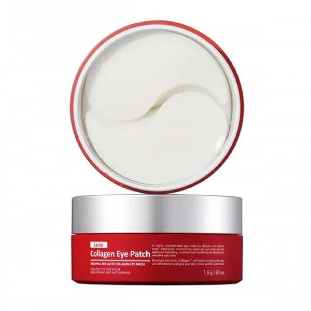 Medipeel+ Red Lacto Patch ματιών εμπλουτισμένο με Κολλαγόνο  60τμχ Καλλυντικά