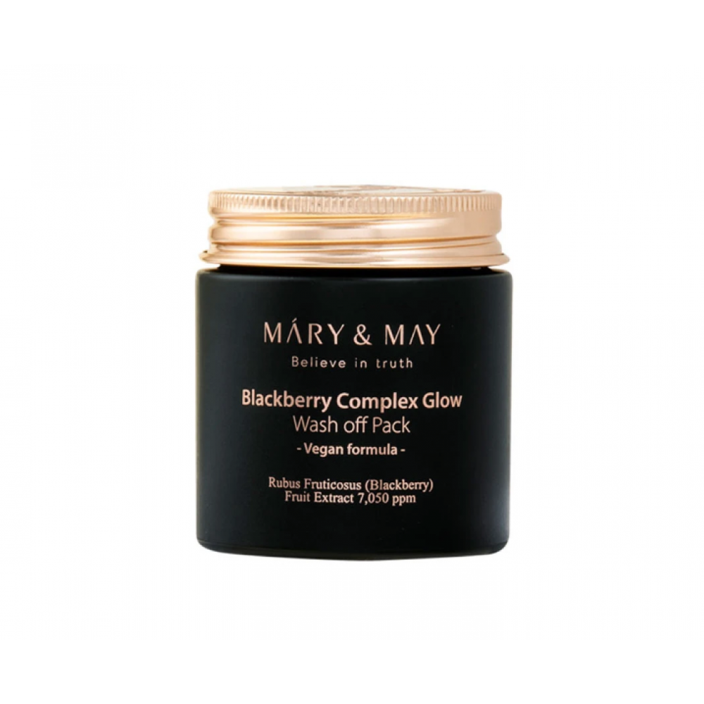 Mary & May Μάσκα Προσώπου Blackberry Glow 125g Καλλυντικά