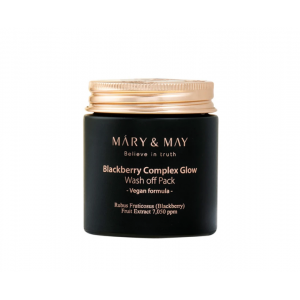 Mary & May Μάσκα Προσώπου Blackberry Glow 125g Καλλυντικά
