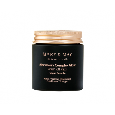 Mary & May Μάσκα Προσώπου Blackberry Glow 125g