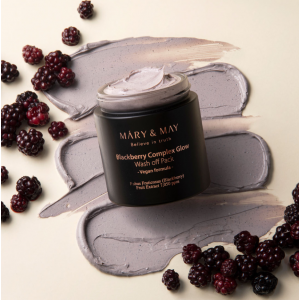 Mary & May Μάσκα Προσώπου Blackberry Glow 125g Καλλυντικά