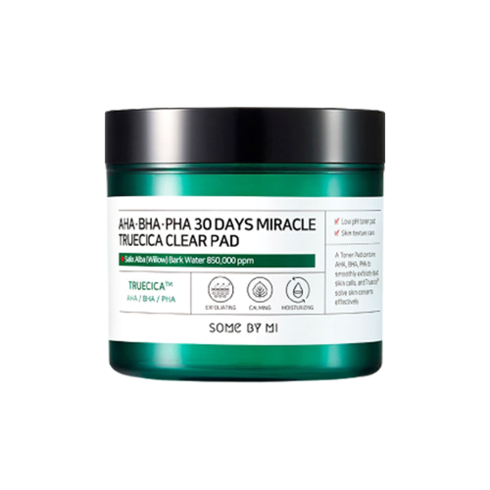 Some By Mi AHA BHA PHA 30 Days Miracle Truecica Clear Pad – 70 τμχ / 125ml Καλλυντικά