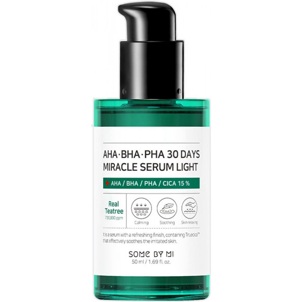 Some By Mi AHA BHA PHA 30 Days Miracle Serum Light 50ml – Ορός Εξυγίανσης & Απολέπισης με 3 Τύπους Οξέων Καλλυντικά