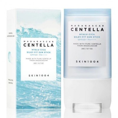 Skin1004 Madagascar Centella Hyalu-Cica Silky-Fit Sun Stick – Αντηλιακό Στικ με Υαλουρονικό & Centella για Απόλυτη Προστασία και Ενυδάτωση