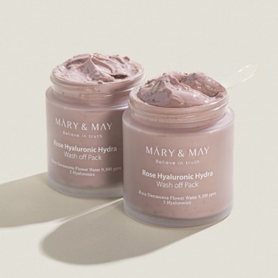 Mary & May Rose Hyaluronic Hydra Mask – Ενυδάτωση & Λείανση 125g