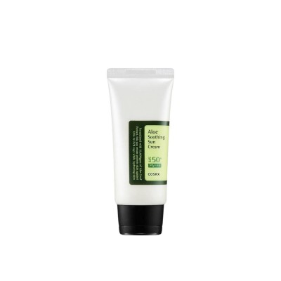 COSRX Aloe Soothing Sun Cream SPF50+ PA+++ – Αντηλιακή Κρέμα Προσώπου με Αλόη & Υψηλή Προστασία, 50ml