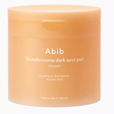 Abib Glutathiosome Dark Spot Pad Vita Touch – 60 Pads για Λάμψη & Μείωση Πανάδων