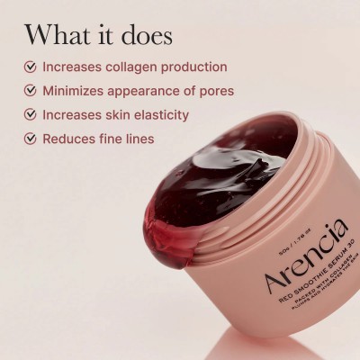 Arencia Red Smoothie Serum 30 50 g – Gel-όρος με Red Collagen & Niacinamide