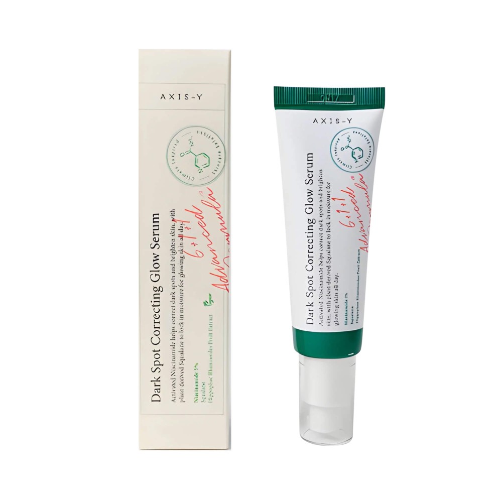 Axis-Y Dark Spot Correcting Glow Serum – Ορός Κατά των Πανάδων & Δυσχρωμιών με Νιασιναμίδη & Βοτανικά Εκχυλίσματα, 50ml Καλλυντικά