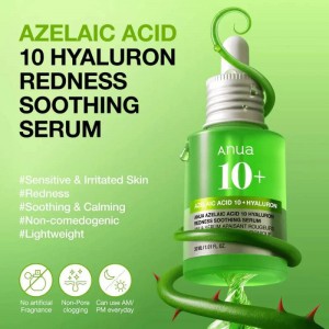 Anua Azelaic Acid 10 Hyaluron Redness Soothing Serum 30ml K-Beauty