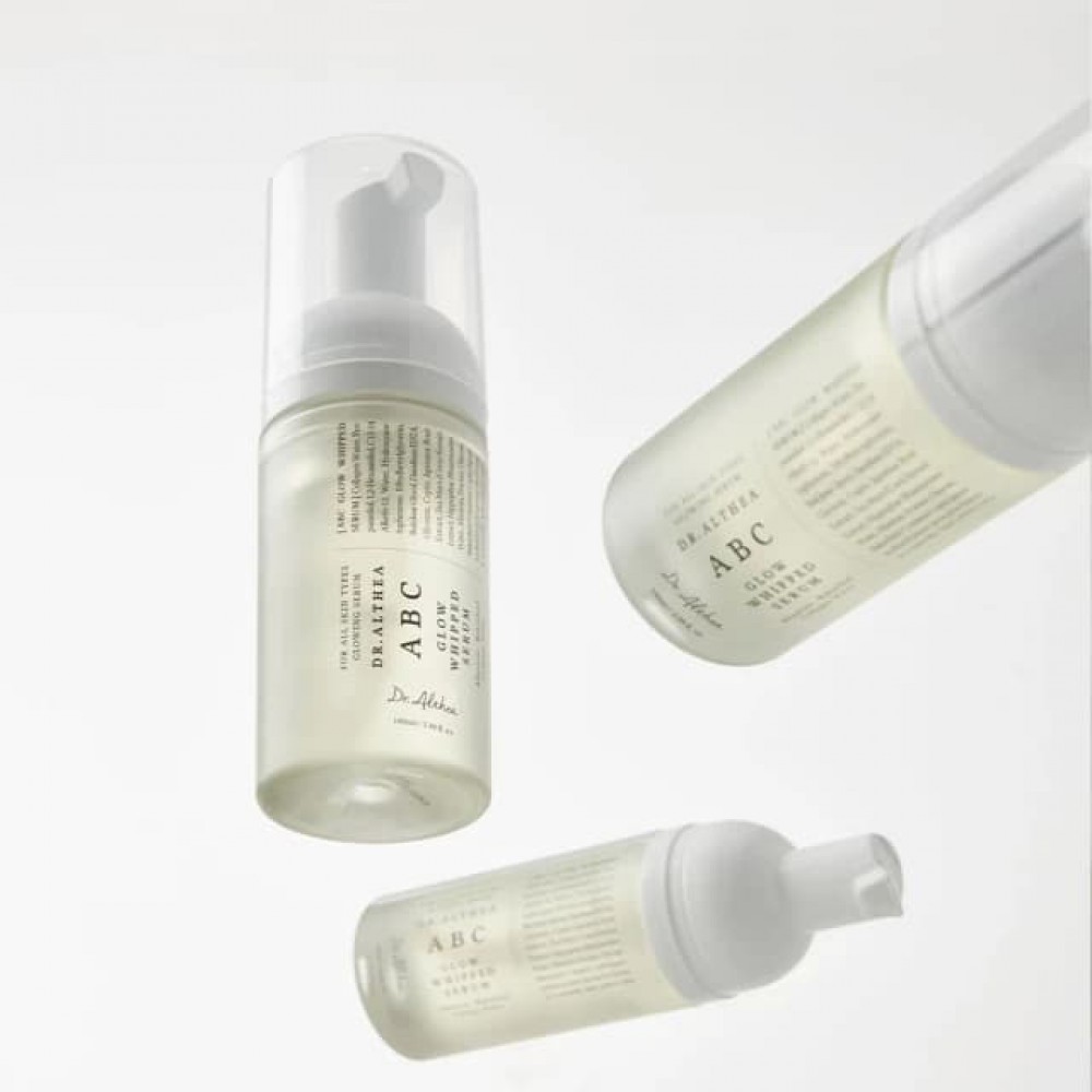ABC Glow Whipped Serum 100ML – Foam-to-Water Ορός με Κολλαγόνο & Bakuchiol K-Beauty