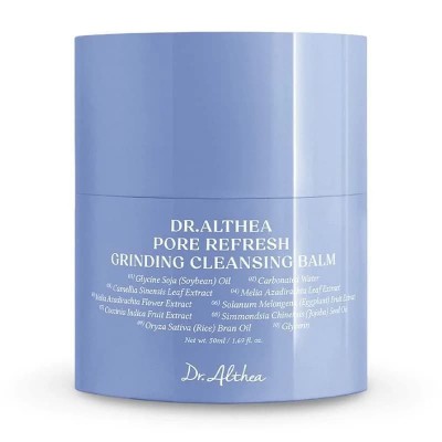 Dr. Althea Pore Refreshing Grinding Cleansing Balm 50ml - Το Viral "Grinder" Καθαρισμού για Βαθύ Reset Πόρων & Ντεμακιγιάζ