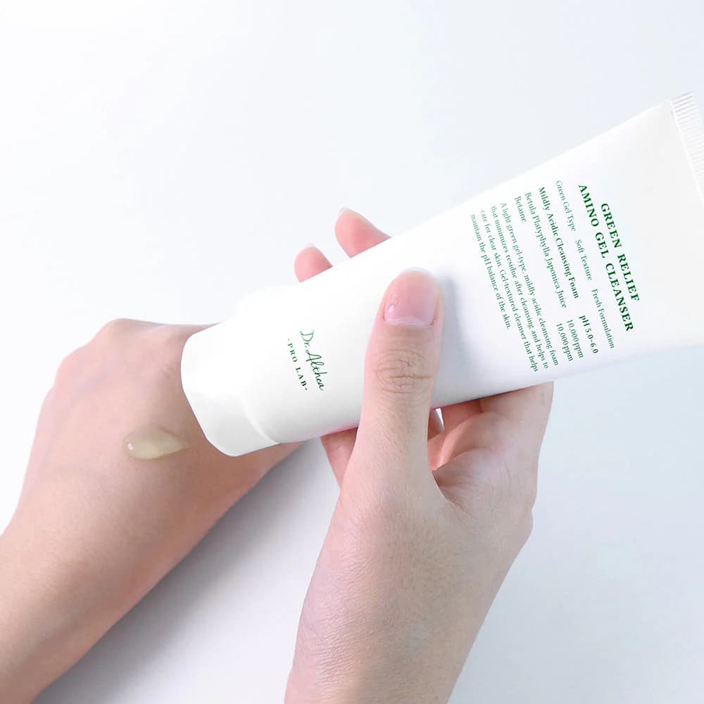 Dr. Althea Green Relief Amino Gel Cleanser 100ml - Καταπραϋντικό Gel Καθαρισμού με Αμινοξέα για Ευαίσθητες Επιδερμίδες K-Beauty