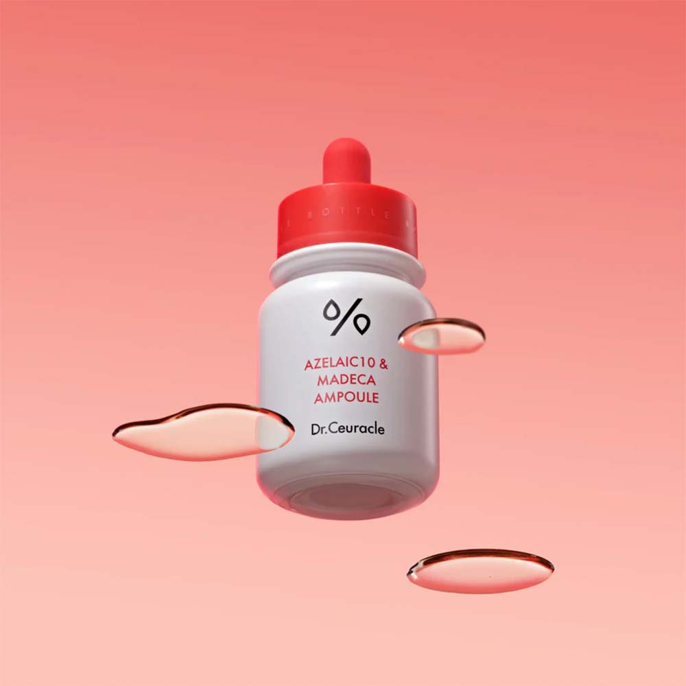 Dr. Ceuracle Azelaic 10 & Madeca Ampoule 30ml - Ορός Εξυγίανσης με Αζελαϊκό Οξύ & Καταπραϋντική Δράση Essence-Αμπούλες-Serum