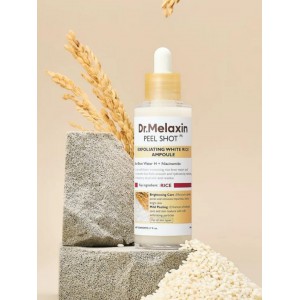 Dr. Melaxin Peel Shot Exfoliating White Rice Ampoule K-Beauty