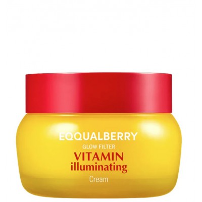 Eqqualberry Vitamin Illuminating Cream 50ml - Βιταμινούχα Κρέμα Λάμψης & Αντιοξειδωτικής Προστασίας