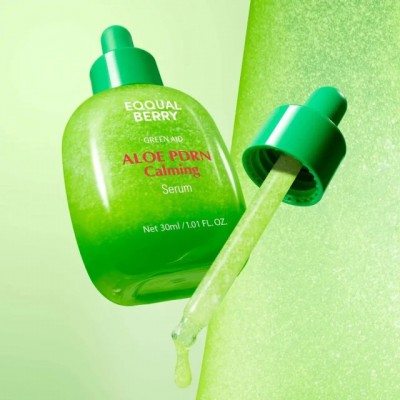 Eqqualberry Aloe PDRN Calming Serum 30ml - Ορός Ανάπλασης & Καταπράυνσης με DNA Σολομού & Αλόη