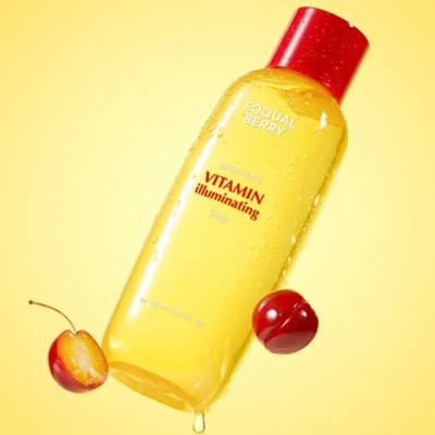 Eqqualberry Vitamin Illuminating Toner 150ml - Πολυβιταμινούχος Λοσιόν για Λάμψη & Αντιοξειδωτική Προστασία