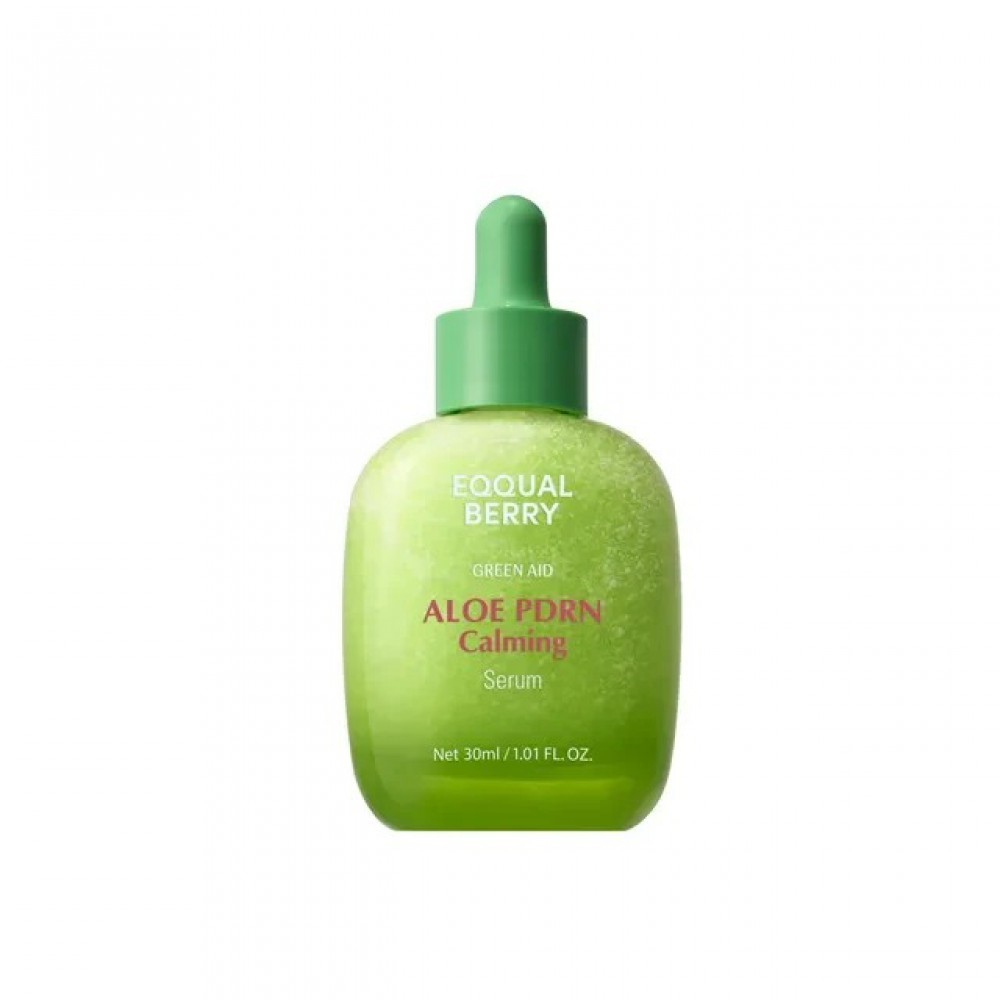 Eqqualberry Aloe PDRN Calming Serum 30ml - Ορός Ανάπλασης & Καταπράυνσης με DNA Σολομού & Αλόη Essence-Αμπούλες-Serum