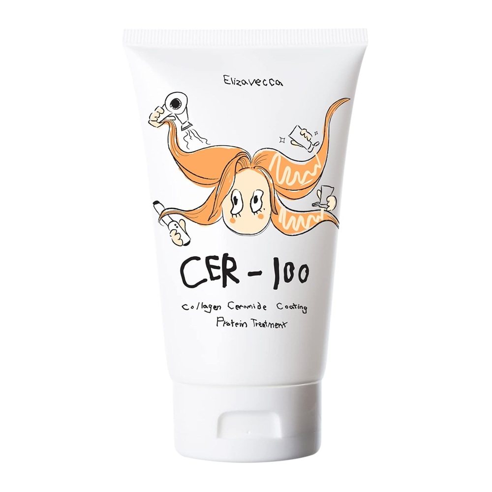 Elizavecca Collagen Ceramide Coating Protein Treatment 100ml – Μάσκα Μαλλιών με Κολλαγόνο & Κεραμίδια για Επανόρθωση Καλλυντικά