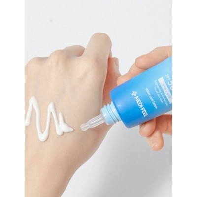 MEDI-PEEL Aqua Mooltox Water-Fit Sun Serum SPF50+ PA++++ – Ενυδατικός Αντηλιακός Ορός με Υφή Νερού, 50ml