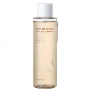 Heveblue Salmon Caring Centella Toner 200ml - Premium Toner Ανάπλασης με DNA Σολομού & Centella για Glass Skin K-Beauty