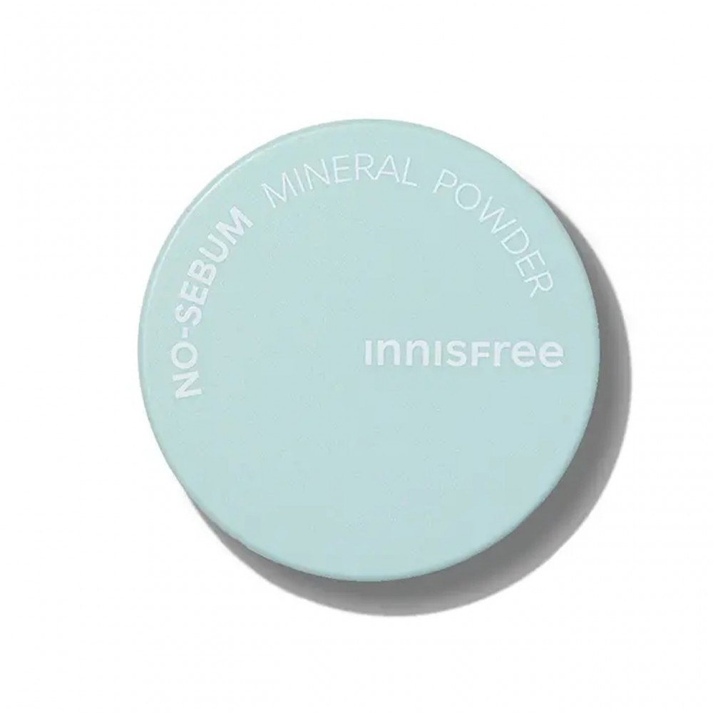 INNISFREE No Sebum Mineral Powder – Ρυθμιστής Σμήγματος με Ορυκτά Jeju & Φυσική Μέντα (5g) Καλλυντικά