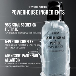Jumiso Snail Mucin 95 Peptide Essence 140ml – Essence Αναγέννησης & Αντιγήρανσης με 5 Πεπτίδια Ακμή