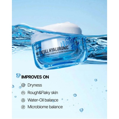 Jumiso Waterfull Hyaluronic Acid Cream 50ml – Ενυδατική Κρέμα με 3x Υαλουρονικό Οξύ