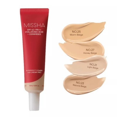 MISSHA M Perfect Cover BB Cream Pro No.21 Light Beige 50ml – SPF42 PA+++