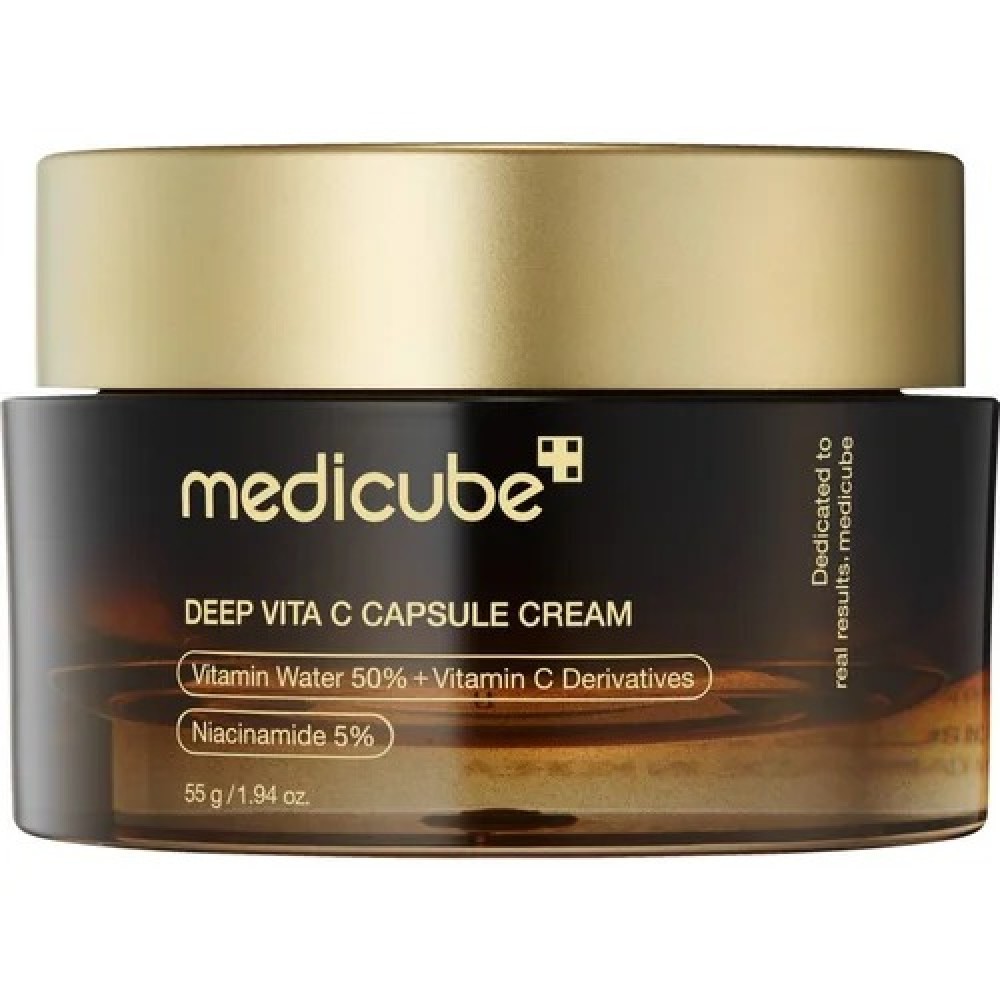 Medicube Deep Vita C Capsule Cream 55gr | Κρέμα με Βιταμίνη C για Λάμψη & Αντιγήρανση Αντιγήρανση