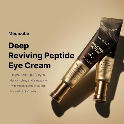 Medicube Deep Lifting Peptide Eye Cream For Face 30ml - Αντιγηραντική Κρέμα Σύσφιξης με Πεπτίδια για Μάτια & Πρόσωπο