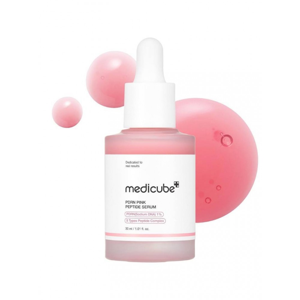 Medicube PDRN Pink Peptide Serum 30ml – Αντιγηραντικός Ορός με PDRN & Peptides K-Beauty