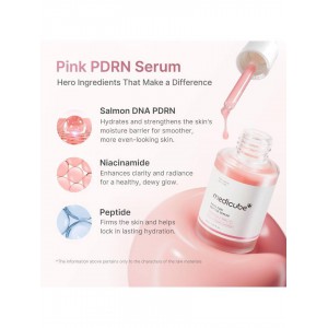 Medicube PDRN Pink Peptide Serum 30ml – Αντιγηραντικός Ορός με PDRN & Peptides K-Beauty