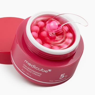 Medicube TXA Niacinamide Capsule Cream 55g – Κρέμα για Κηλίδες & Λάμψη