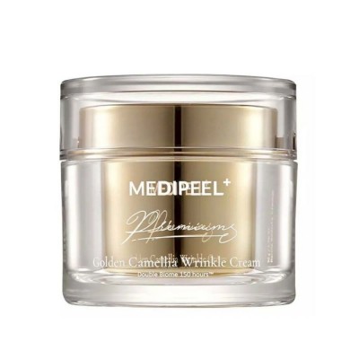 Medi-Peel Premium Golden Camellia Wrinkle Cream – Αντιρυτιδική Κρέμα Σύσφιξης με Χρυσό 24Κ & Καμέλια