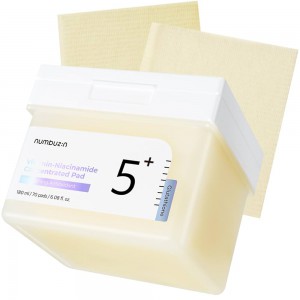 Numbuzin No. 5+ Vitamin-Niacinamide Concentrated Pads 70τμχ - Επιθέματα Λάμψης & Διόρθωσης Κηλίδων Ενυδάτωση