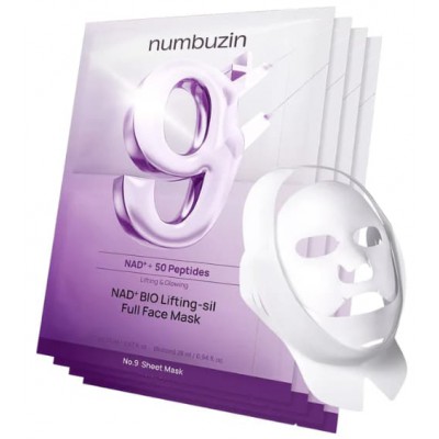 Numbuzin No.9 NAD+ Bio Lifting-Sil Full Face Mask 48ml – Μάσκα Σύσφιξης