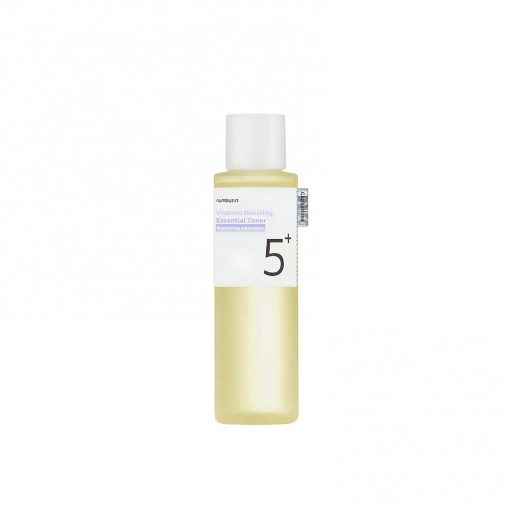 Numbuzin No. 5+ Vitamin Boosting Essential Toner 200ml - Ενεργοποιητής Λάμψης & Αντιοξειδωτική Λοσιόν Βιταμινών Καθαριστικά