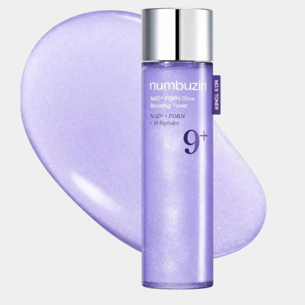 Numbuzin No.9 NAD PDRN Glow Boosting Toner 150ml - Αντιγηραντική Λοσιόν Λάμψης με DNA Σολομού & NAD+ Καθαριστικά