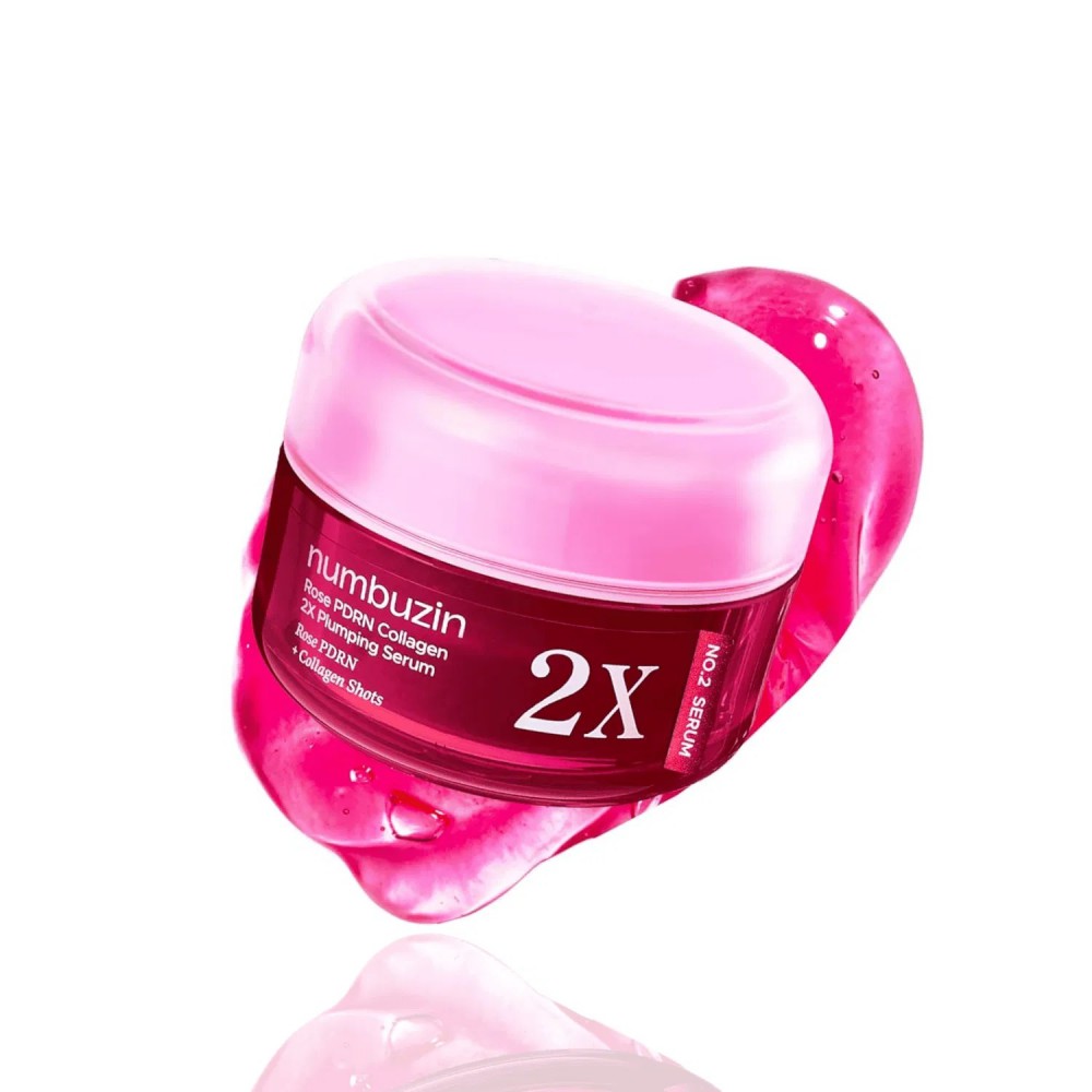 NUMBUZIN No. 2 Rose PDRN Collagen 2X Plumping Serum 30ml K-Beauty
