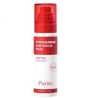 Hypochlorous Acid Rescue Spray 100ml – Mist με HOCl & Witch Hazel για Καθαρισμό & Καταπράυνση