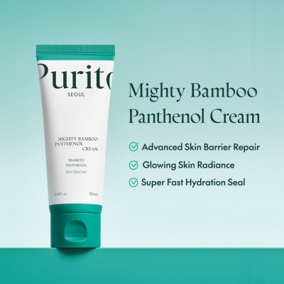 Purito Mighty Bamboo Panthenol Cream 100 ml – Βαθιά Ενυδάτωση & Επανόρθωση Δερματικού Φραγμού
