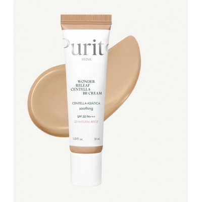 Purito Wonder Releaf Centella BB Cream No23 Natural Beige 30ml – Φυσική Κάλυψη & Καταπραϋντική Φροντίδα για Ευαίσθητο Δέρμα